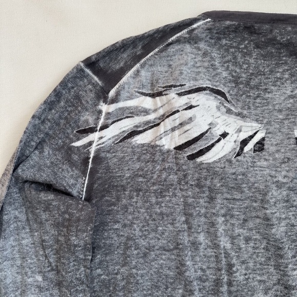 Armani Exchange Grey Pullover Sweatshirt w/ Wings Mens XXL - Picture 11 of 15